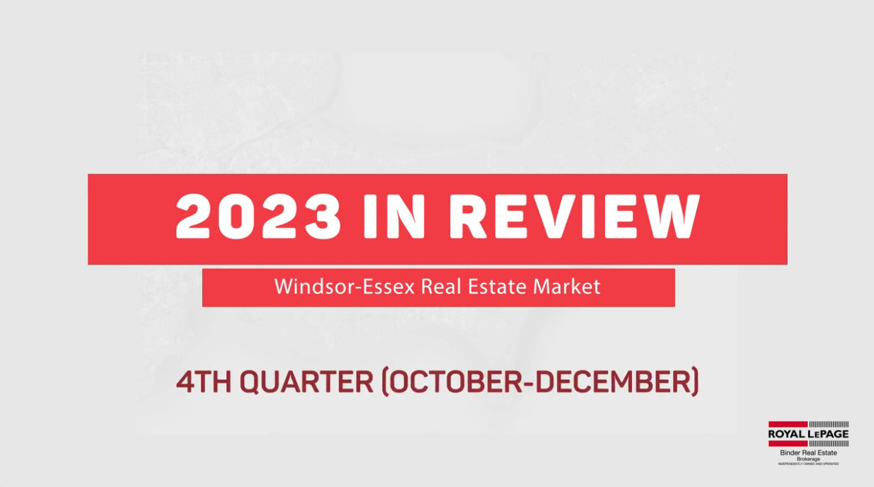 Q4 2023 Windsor-Essex Real Estate Statistics
