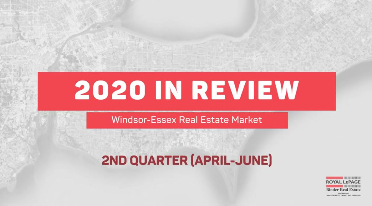 Q2 2020 Real Estate Statistics for Windsor-Essex