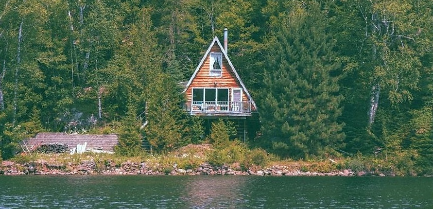 A cabin in the wilderness